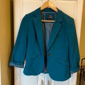 Limited Teal blazer - size small